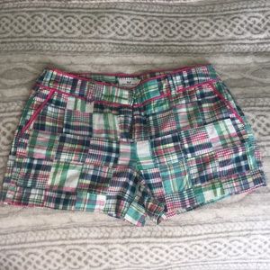 Plaid shorts